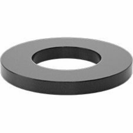BSC PREFERRED Electrical-Insulating Nylon Washer Glass Filled for M5 Screw Size Black, 10PK 90718A160